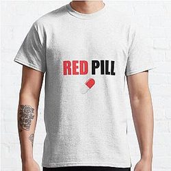 Lookism T-Shirts - Incel Red pill lookism Classic T-Shirt RB2112
