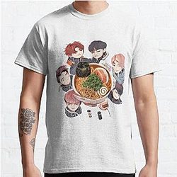 Lookism T-Shirts - LOOKISM BTS eat ramen  Classic T-Shirt RB2112