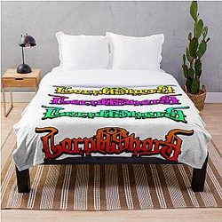 Lorna Shore Sticker Pack Blanket Premium Merch Store