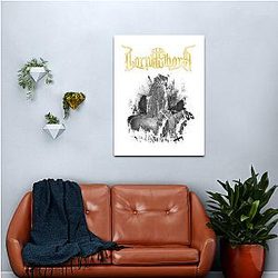 Lorna Shore Hollow Sentence Canvas Print Premium Merch Store