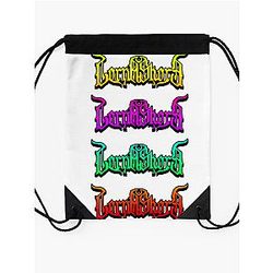 Lorna Shore Sticker Pack Drawstring Bag Premium Merch Store