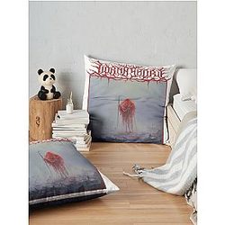 And I Return To Nothingness Lorna Shore Throw Pillow Premium Merch Store
