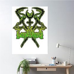 Lorna Shore Artwork Poster Premium Merch Store