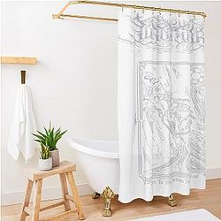 Lorna Shore Aldrich Shower Curtain Premium Merch Store