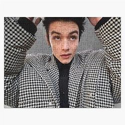 Louis Partridge Retro Jigsaw Puzzle