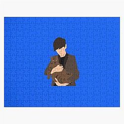 Louis Partridge and Charlie Sticker Jigsaw Puzzle
