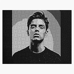 Louis Partridge Comic Style Jigsaw Puzzle