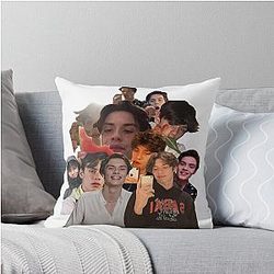 louis partridge throw pillow