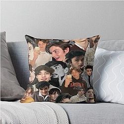 Louis Partridge Throw Pillow