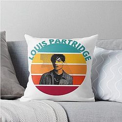 Louis Partridge Cute Boy Sunset Design Throw Pillow