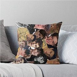 louis partridge throw pillow