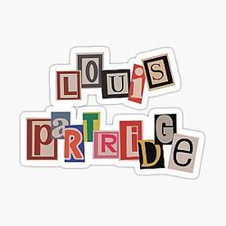Louis Partridge Sticker