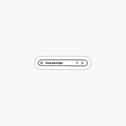 Louis Partridge Search Sticker