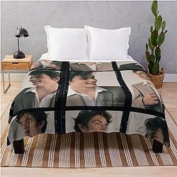 Louis Partridge Film Phone Case Throw Blanket