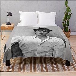 Louis Partridge Throw Blanket