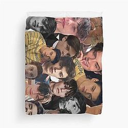 Louis Partridge Duvet Cover