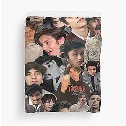 Louis Partridge Duvet Cover