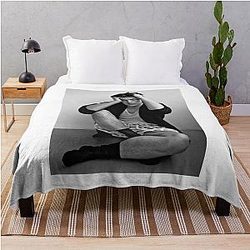 Louis Partridge Throw Blanket