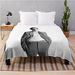 Louis Partridge Throw Blanket
