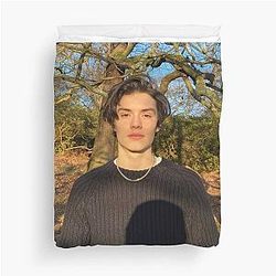 Louis Partridge Duvet Cover