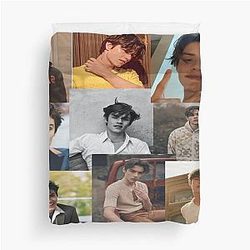 Louis Partridge Duvet Cover