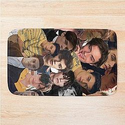 Louis Partridge Photo Collage Bath Mat