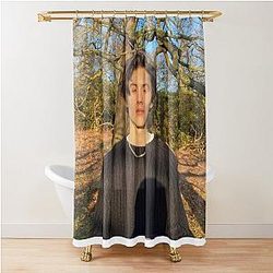 Louis Partridge Shower Curtain