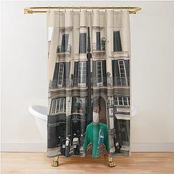 Louis Partridge Phone Case Shower Curtain