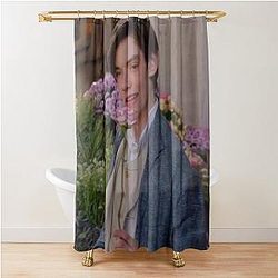 Louis Partridge Shower Curtain