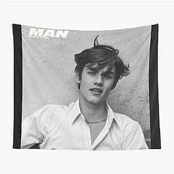Louis Partridge Modeling Tapestry