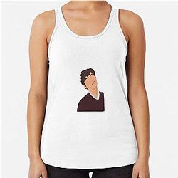 Louis Partridge Racerback Tank Top