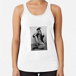Louis Partridge Racerback Tank Top
