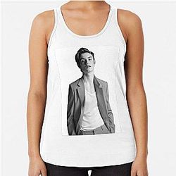 Louis Partridge Racerback Tank