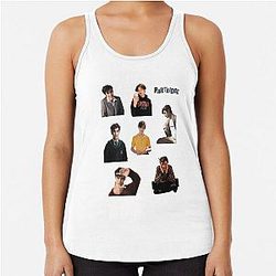 louis partridge enola holmes racerback tank top