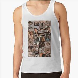 Louis Partridge Collage Tank Top