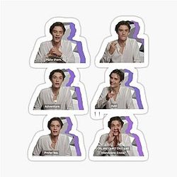 louis partridge enola holmes sticker
