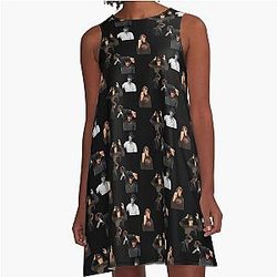 Louis Partridge Perfect A-Line Dress