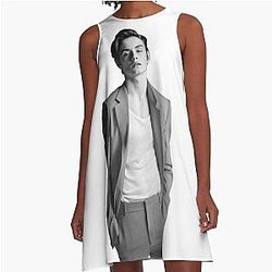 Louis Partridge A-line dress