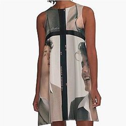 Louis Partridge Film Phone Case A-Line Dress