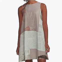 Louis Partridge Aesthetic A-Line Dress