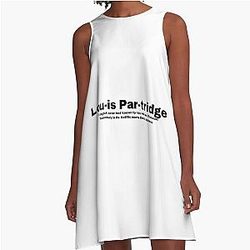 Louis Partridge A-Line Dress
