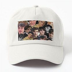 Louis Partridge Photo Collage Dad Hat