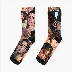 Louis Partridge Photo Collage Sock