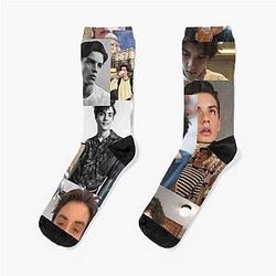 Louis Partridge Collage Phone Socks