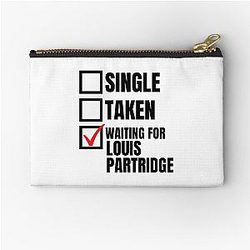 Waiting for Louis Partridge Zipper Pouch