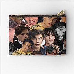 louis partridge photo collage zipper pouch