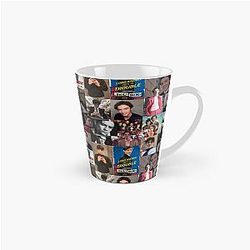 Louis Partridge Abstract Collage Tall Mug