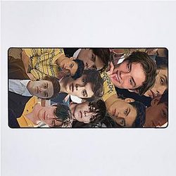 Louis Partridge Photo Collage Desk Mat