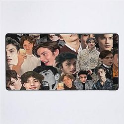 Louis Partridge Desk Mat