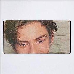 Louis Partridge Kiss Me Desk Mat
